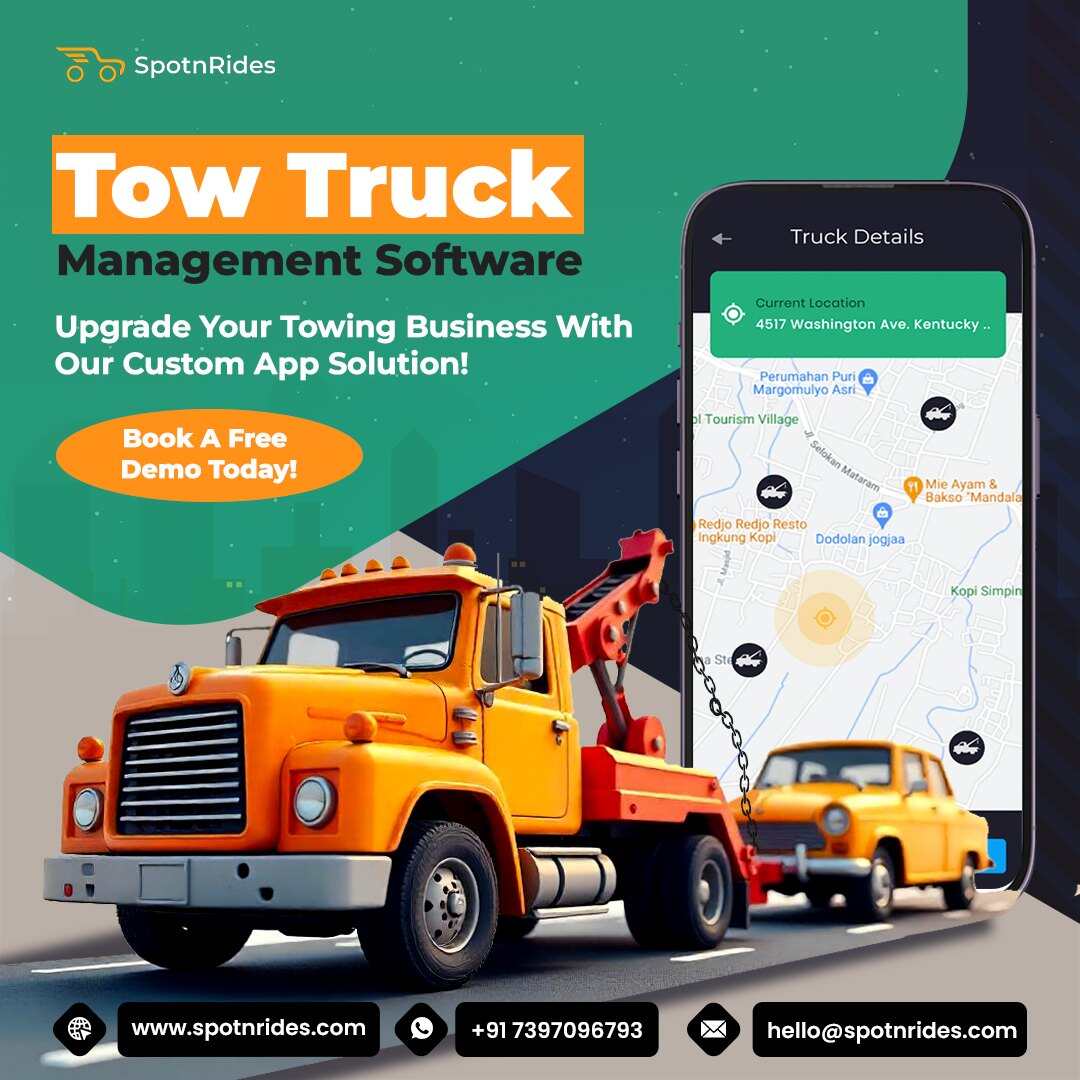 Advanced Towing Booking Software – Smarter Roadside Support